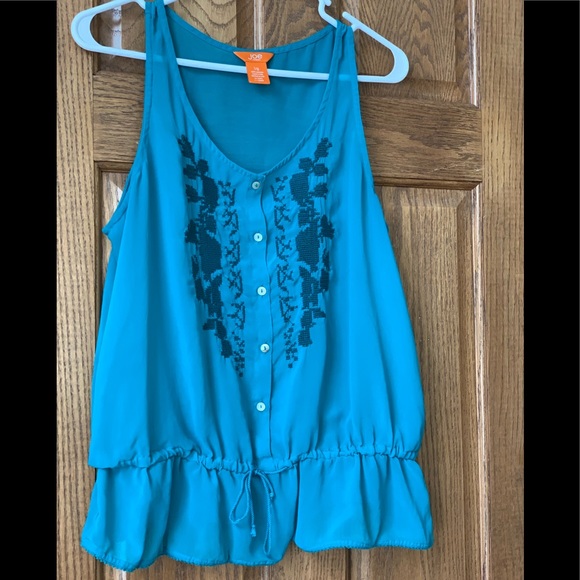 Teal Joe Fresh Tank - Picture 4 of 5
